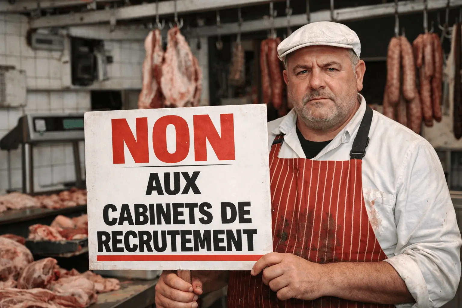 Comment recruter un boucher en grande distribution sans cabinet de recrutement